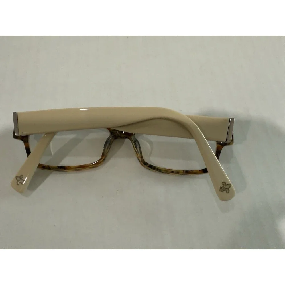 Seraphin Eyeglasses Hiawatha/8657 Brown Marble/Ivory 53-15 &‎ Shell Case Safilo